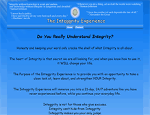 Tablet Screenshot of integgrity.com